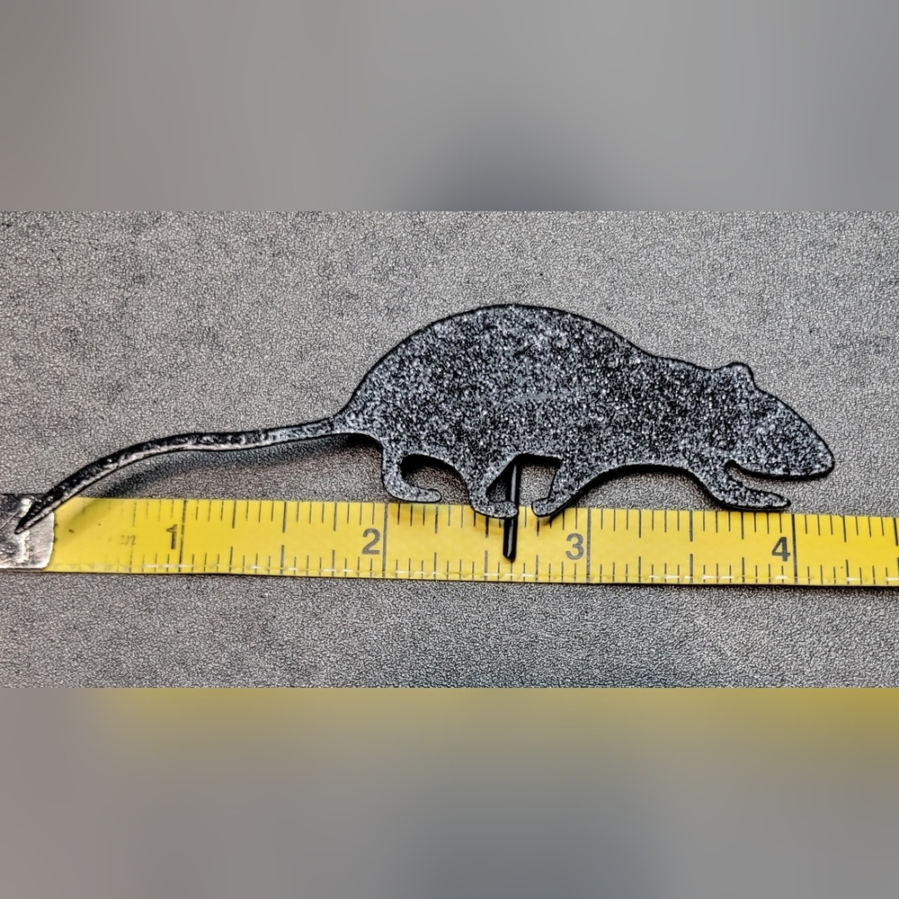 Halloween Metal Cat & Mouse Silhouette Decorative Set - Picture 12 of 15